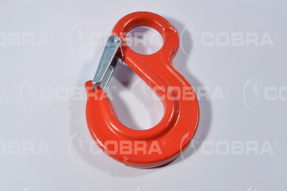 Gancio Di Sicurezza Da 750kg Con Occhiello - Rosso, Per Carichi Pesanti - Foto 8