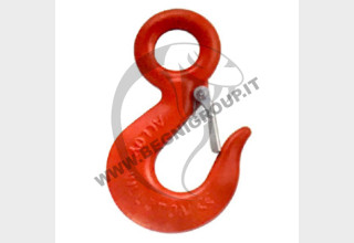 Gancio ad occhio in acciaio al carbonio