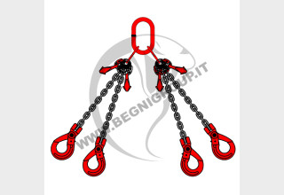 C084K - BRACA G80 4 TRATTI | GANCIO SELF-LOCKING