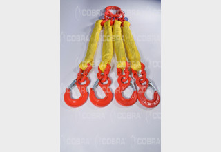 R4H - BRACA TONDA 4 TRATTI | GANCIO CON SICUREZZA