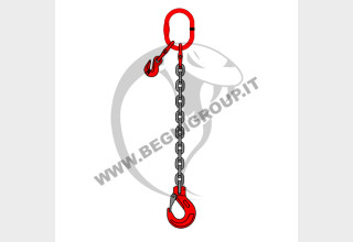 C081H - Braca G80 1 tratto | Gancio con sicurezza