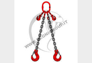 C082H - BRACA G80 2 TRATTI | GANCIO CON SICUREZZA